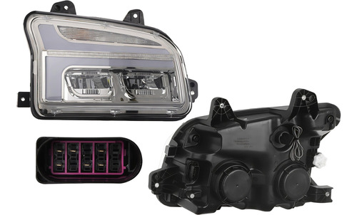 Faro Derecho C/leds Fondo Crom T880 De 2014 A 2023 Generica