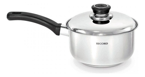 Cacerola Record Acero Inox Tapa Acero N°18 Fondo Difusor