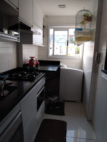 Imagem 3 de 11 de Lindo Apartamento Com 2 Dormitórios,cozinha Planejada, Mármore, Fogão Cooktop, Forno - Ap00933 - 68349542