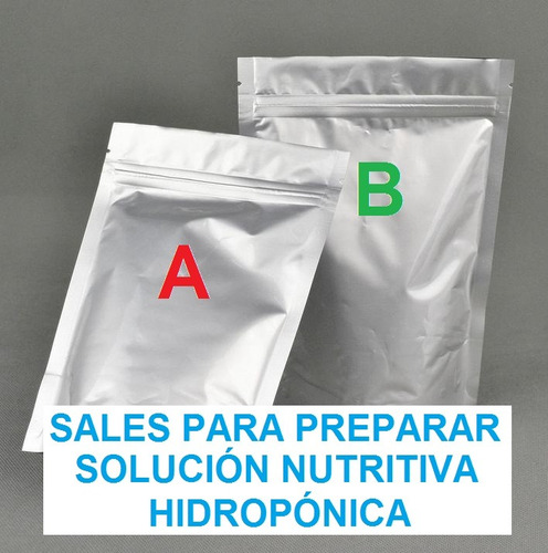 2 Kg Sal Para Solución Nutritiva Hidroponia - Envío Gratis