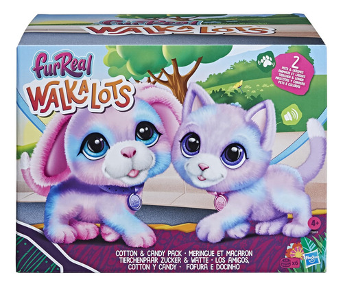 Walkalots De Furreal Big Wags Cotton Y Candy Toy De 2 Paquet
