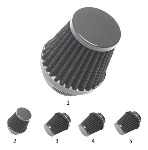 De 50mm Cuello De Aleación Negro Motocicleta