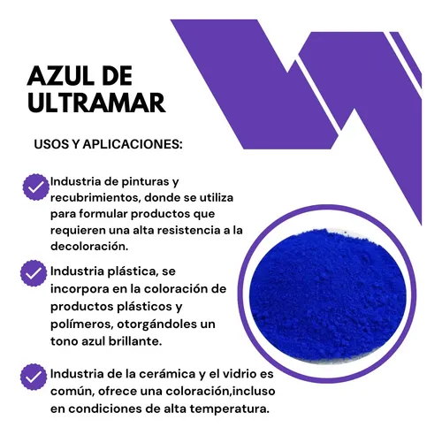 Azul De Ultramar X500g Pigmento