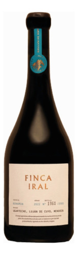 Vino tinto Bonarda Finca Iral Exclusive Rows 2222 750 ml