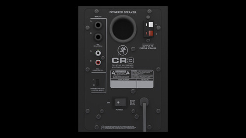 Imagen 3 de 4 de Combo Monitores Mackie Cr3 Audio +bases Y Cables Proel