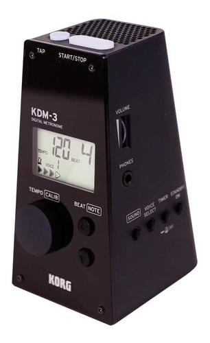 Metrónomo Digital Korg Kdm-3 Con Salida Auricular - Cuotas