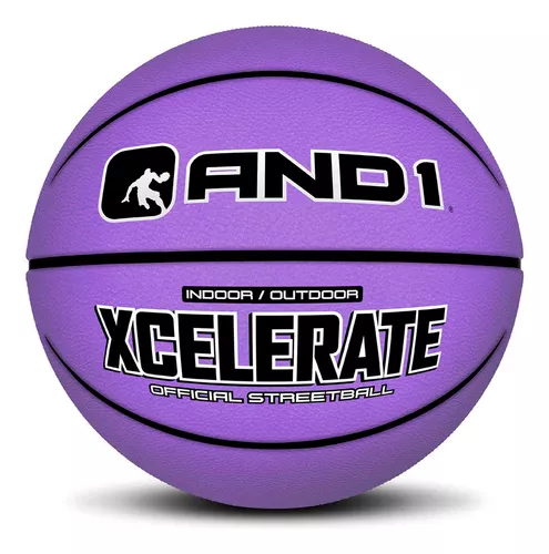 Balón And1 Xcelerate Basketball Lila | Cuotas sin interés