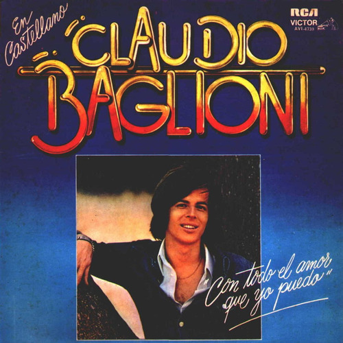 Claudio Baglioni En Castellano Con Todo El Amor Lp Pvl