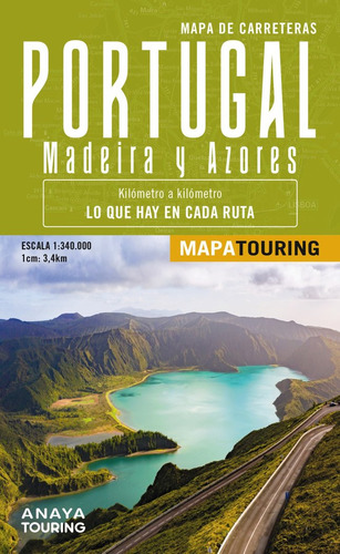 Libro Mapa De Carreteras De Portugal, Madeira Y Azores 1:...