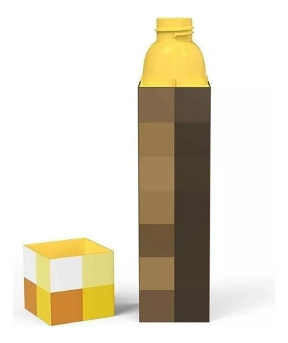 Taza De Antorcha Alrededor Del Juego De Minecraftl