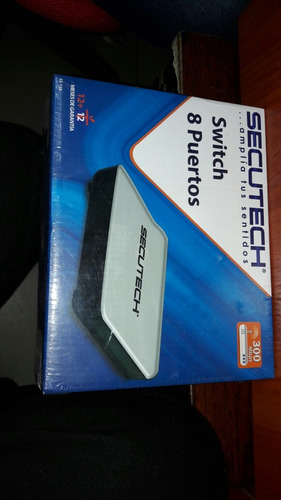 Imagen 3 de 3 de Switch De 8 Puertos Secutech