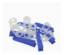 Comprar Kit Niveladores De Porcelanato 500 Clips + 100 Cuñas
