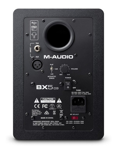 Imagen 3 de 6 de Monitores De Estudio M-audio Bx5 D3