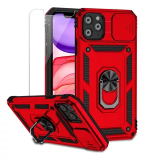 Para iPhone 11 Pro Max Funda Con Cubierta De Lente De Cámara