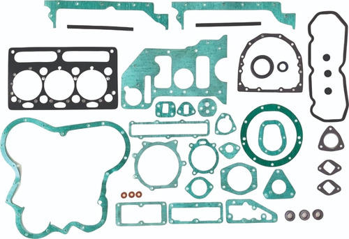 Jogo Juntas Motor Perkins 3152 Mf 235 Injeção Direta Moderno