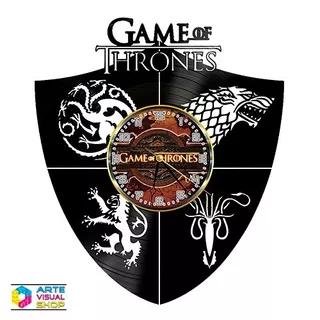Disco Vinilo Reloj Game Of Thrones Juego De Tronos
