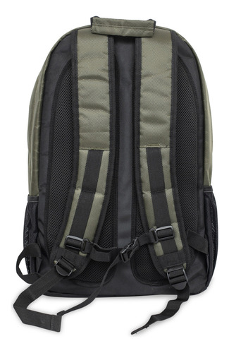 Mochila Fallen Fury Board Color Olive/Black Diseño de la tela Lisa