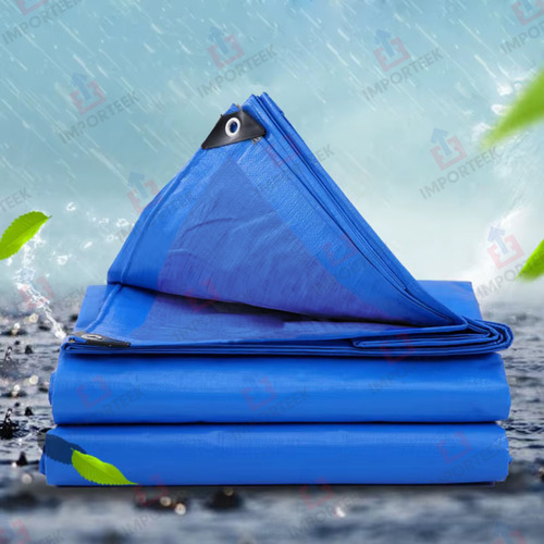 Lona Carpa Polietileno 350x450cm Reforzada Impermeable