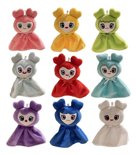 S 9 Piezas Lovely Twice Juguetes De Peluche Llavero