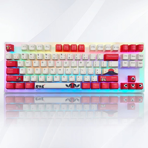 Keycaps Pbt Set De 108 Teclas Coral Sea Japanese