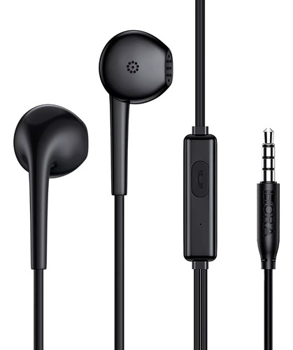 Audífonos Alámbricos In Ear Con Cable Micrófono 3.5mm