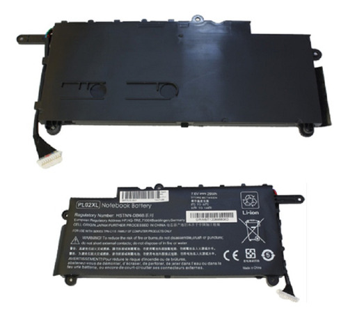 Bateria Compatible Con Hp Pavilion 11-n010la X360 Pc Pl02xl Negro