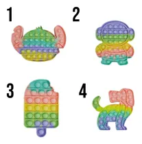 Comprar Pop It X  2 Juguetes Burbujas Antiestres Fidget  Colores