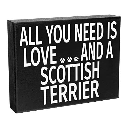 Todo Lo Que Necesitas Es Amor Y Terrier Escocés - Soporte De