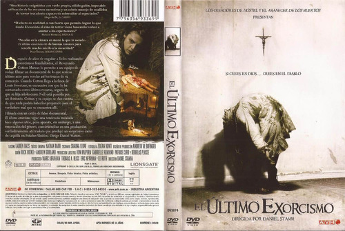 El Ultimo Exorcismo Dvd Terror The Last Exorcism