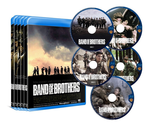 Band Of Brothers - Banda De Hermanos Serie Completa 5 Bluray