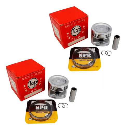 Pack 2 Kit Piston Para Honda Cmx Rebel 250 1.25 54.25 Mm