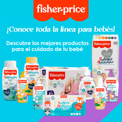 Pañales Para Bebe Fisher-price Etapa 4 100% Absorción 40 Pzs Género Niñas