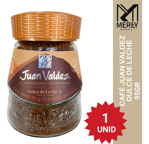 Café Liofilizado Juan Valdez Dulce De Leche 95gr Mereymarket