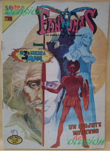 Cómic Fantomas No. 482 (1980) Serie Águila Editorial Novaro