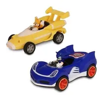 Comprar Mini Autos Sonic - Pack X2 Carros De Sonic Y Tails