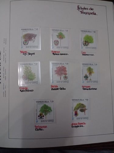 Álbum Estampillas De Venezuela 1975-1995 En Serie,,, Nuevas
