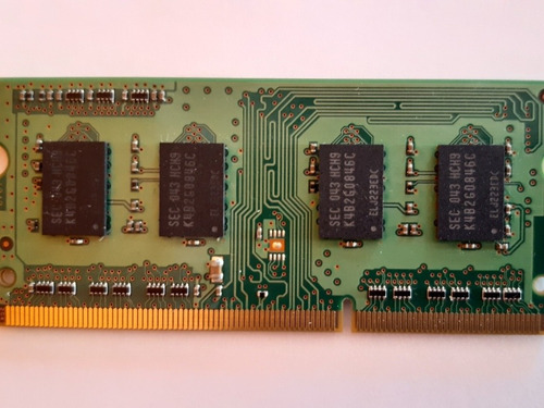 Memoria Ram Notebook Ddr3 2gb 10600s 1333mhz Samsung Mac