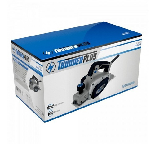 Imagen 2 de 4 de Cepillo Electrico Rebajadora Garlopa 900w 82mm Thunderplus