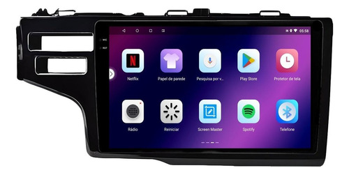 Multimidia Honda Fit Ex 2015 A 2021 Octacore Carplay 64gb 4g