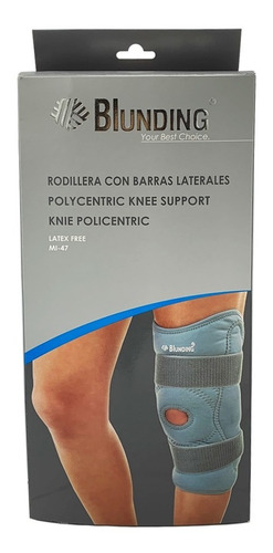 Rodillera Policentrica Con Barras Laterales - Blunding