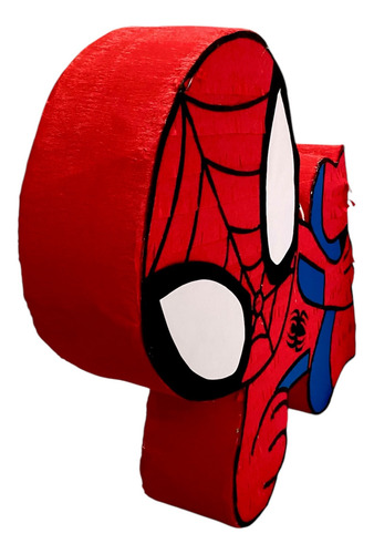 Piñatas Grandes Para Entrega Inmediata Rojo Spider Man Rojo Grande