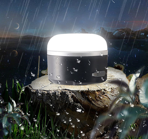 Lanterna Camping Multifunções 5 Modos Power Bank Luz Sos 5w
