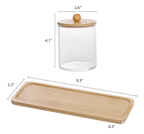 Soporte Para Bastoncillos, Bolas O Libretas De Algodón De 10