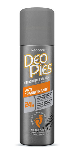 Desodorante Para Pies Antitranspirante Deo Pies 260 Ml