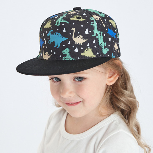 Lindo Sombrero Estampado De Moda Para Niños Al Aire Libre