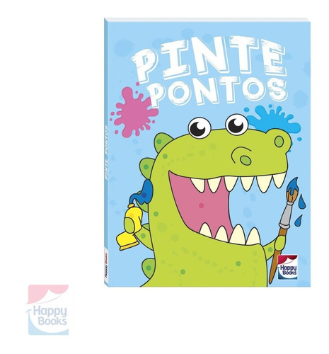 Pinte Pontos: Azul - Happy Books