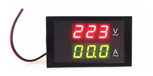 Voltimetro Amperimetro Digital Panel Led Ac 80-450v 200a