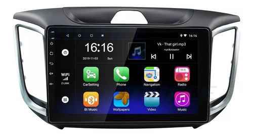 Radio Apple Carplay/android Auto Hyundai Creta