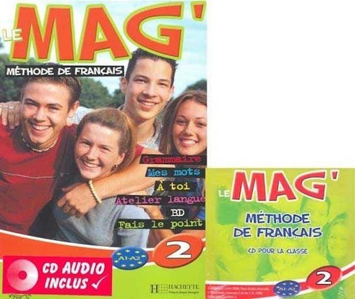 Le Mag 2 Methode De Francais A1 A2 (incluye Cd)