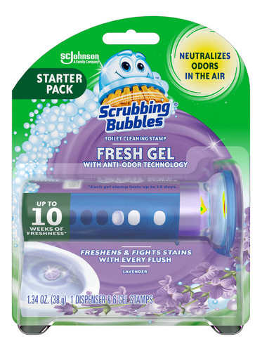 Scrubbing Bubbles Fresh Gel - Discos Limpiadores En Gel Par.